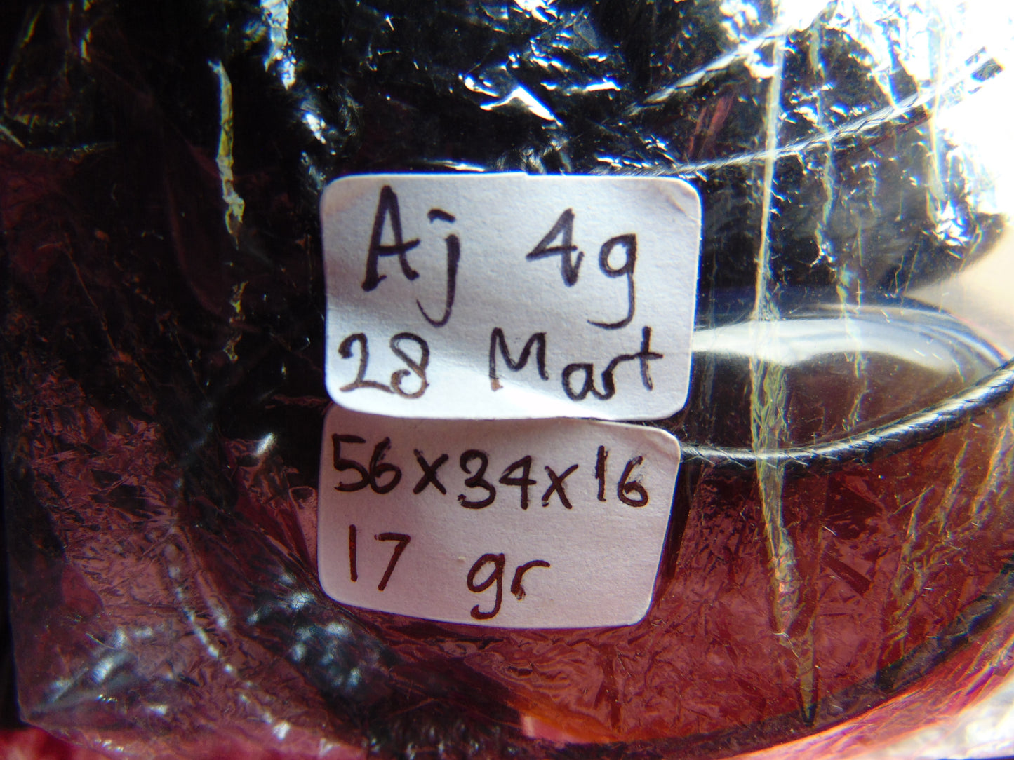17 gram Pendant Indonesian Blue Amber for Healing AJ49