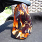 93 gram Slab polished Indonesian Sumatra Yellow Purple Blue Red Amber for Healing 25A207