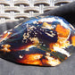 93 gram Slab polished Indonesian Sumatra Yellow Purple Blue Red Amber for Healing 25A207