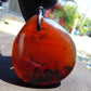 20 gr Pendant Indonesian Inclusion Cyratal Red Amber for Healing PDY536