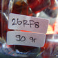 90 gr Komboloi Rosary 22+1 Beads 16x16 mm Indonesian crystal red Amber for Healing 26RF8