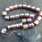 92 gr Komboloi Rosary 22+1 Beads 16x16 mm Indonesian Cherry Red Amber for Healing 26RF3