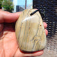 82 gr Genuine Natural Indonesian Yellow Cream Amber Big Pendant 26CPX109