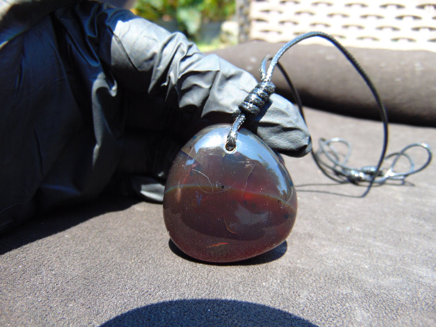 18 gr Pendant Indonesian Inclusion Amber for Healing PDA847
