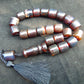 88 gr Komboloi Rosary 22+1 Beads 16x16 mm Indonesian dark red Amber for Healing 26RF5