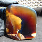 62 gram Slab polished Indonesian Sumatra Yellow Red Amber for Healing 25N141