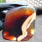 62 gram Slab polished Indonesian Sumatra Yellow Red Amber for Healing 25N141