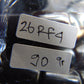 90 gr Komboloi Rosary 22+1 Beads 16x16 mm Indonesian Dark Amber for Healing 26RF4