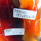 62 gram Slab polished Indonesian Sumatra Yellow Red Amber for Healing 25N141