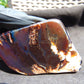 72 gram Slab polished Indonesian Sumatra Dark Blue Amber for Healing 25A189