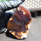 72 gram Slab polished Indonesian Sumatra Dark Blue Amber for Healing 25A189