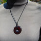 8.4 gr Donut Pendant Indonesian Blue Amber for Healing 25N20