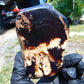 103 gram Slab polished Indonesian Sumatra White Dark Red Amber for Healing 25A210