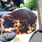 103 gram Slab polished Indonesian Sumatra White Dark Red Amber for Healing 25A210