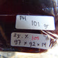 101 gram Slab polished Indonesian Sumatra Cherry Red Amber for Healing 25Y105