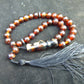 29 gr Hand Tasbih 33+2 Beads 10 mm Indonesian Red Amber for Healing 26RF17