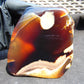 136 gram Slab polished Indonesian Sumatra Yellow Red Amber for Healing 25A203
