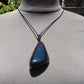 31 gr Pendant Indonesian Dark Blue Amber for Healing A198