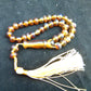 18 gr Hand Tasbih 33+2 Beads 10 mm Indonesian yellow blue Amber for Healing 26RF18