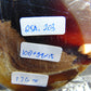 136 gram Slab polished Indonesian Sumatra Yellow Red Amber for Healing 25A203