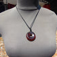 8 gr Donut Pendant Indonesian Crystal Amber for Healing 26Y25