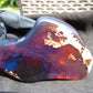 100 gram Slab polished Indonesian Sumatra Yellow Blue Amber for Healing 25N154