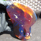 100 gram Slab polished Indonesian Sumatra Yellow Blue Amber for Healing 25N154