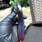 100 gram Slab polished Indonesian Sumatra Yellow Blue Amber for Healing 25N154