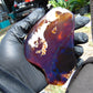 100 gram Slab polished Indonesian Sumatra Yellow Blue Amber for Healing 25N154