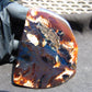 84 gram Slab polished Indonesian Sumatra Blue Red Amber for Healing 25A199
