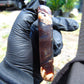 84 gram Slab polished Indonesian Sumatra Blue Red Amber for Healing 25A199