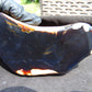 150 gram Slab polished Indonesian Sumatra Dark Blue Amber for Healing 25A211