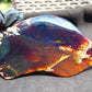 133 gram Slab polished Indonesian Sumatra Blue Amber for Healing 25N162