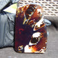 110 gram Slab polished Indonesian Sumatra Zebra Amber for Healing 25N149