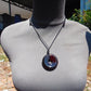 13 gr Donut Pendant Indonesian Blue Amber for Healing 26Y37