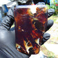 110 gram Slab polished Indonesian Sumatra Zebra Amber for Healing 25N149