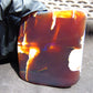 116 gram Slab polished Indonesian Sumatra Purple Red Amber for Healing 25N145