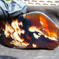 67 gram Slab polished Indonesian Sumatra Blue Amber for Healing 25Y110