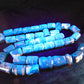 109 gr Komboloi Rosary 35 Beads 12x16 mm Indonesian White Red Amber for Healing 26TBER3