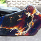 117 gram Slab  polished Indonesian Sumatra Blue Amber for Healing 25N160