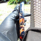 117 gram Slab  polished Indonesian Sumatra Blue Amber for Healing 25N160