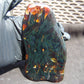 137 gram Slab polished Indonesian Sumatra Green Amber for Healing 25N164