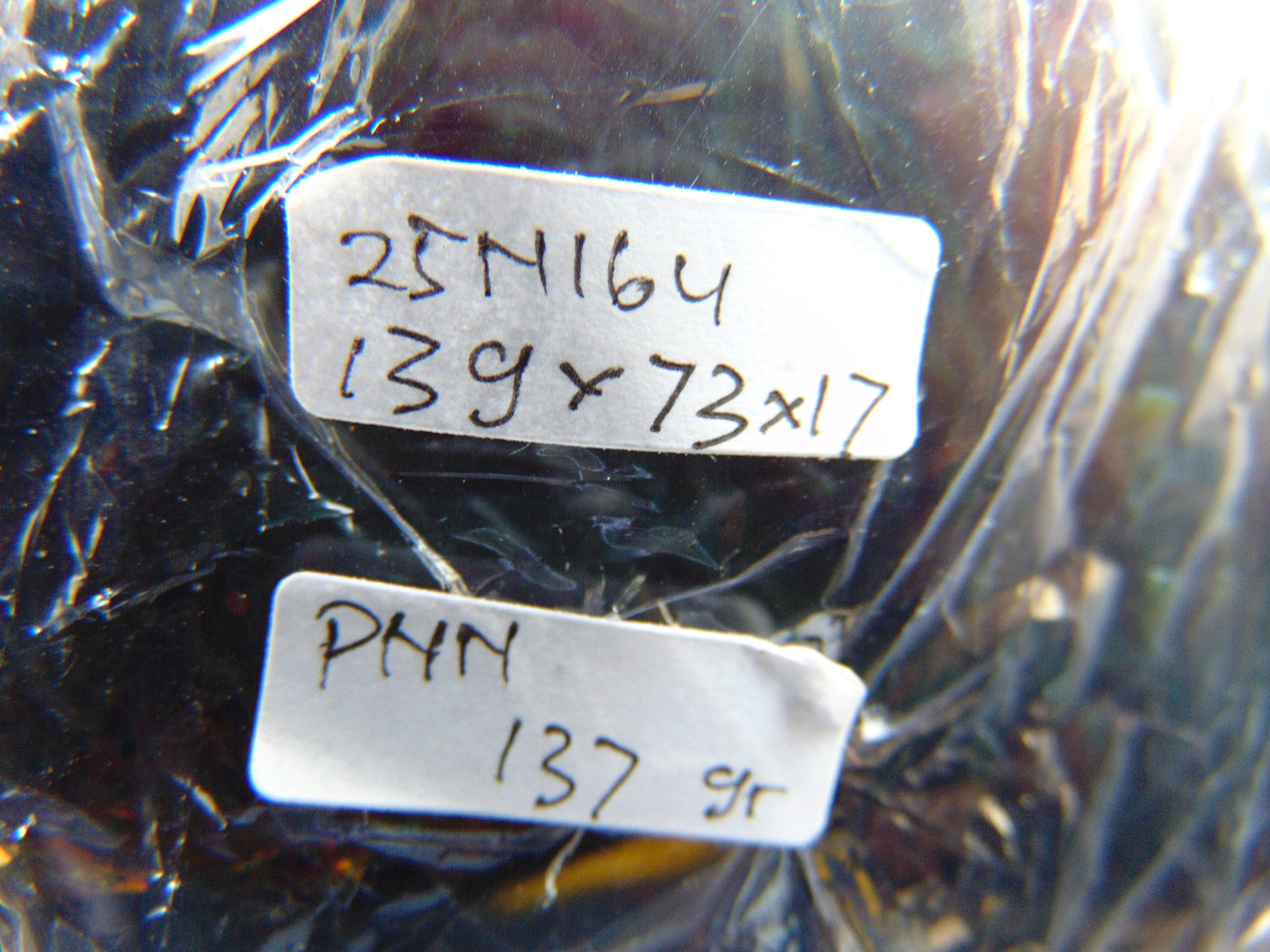 137 gram Slab polished Indonesian Sumatra Green Amber for Healing 25N164