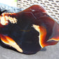 117 gram Slab polished Indonesian Sumatra Cherry Red Amber for Healing 25N161