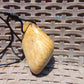 65 gr Genuine Natural Indonesian Yellow Cream Amber Big Pendant 26CPX177