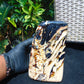 1260 gr Full Polished 18x10x9 mm Block Indonesia Zebra Amber for Healing AR225
