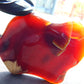 117 gram Slab polished Indonesian Sumatra Cherry Red Amber for Healing 25N161