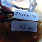 65 gr Genuine Natural Indonesian Yellow Cream Amber Big Pendant 26CPX177