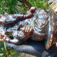 934 grams Ganesha Carving 24x15x8 cm 3D Indonesian Amber for healing 26CG1