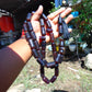 187 gr Komboloi Rosary 35 Beads 14x30 mm Indonesian Cherry Red Amber for Healing 26TBER9